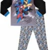 Boys Power Rangers Ninja Steel Long Pyjamas -pajamas shop power rangers boys long pyjamas