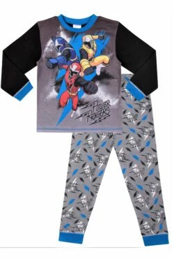 Boys Power Rangers Ninja Steel Long Pyjamas