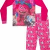 Girls Trolls 'Poppy' Long Pyjamas -pajamas shop trolls girls pyjamas w17 1 f68469fb 0b32 44ed b2ae 2badada2a834