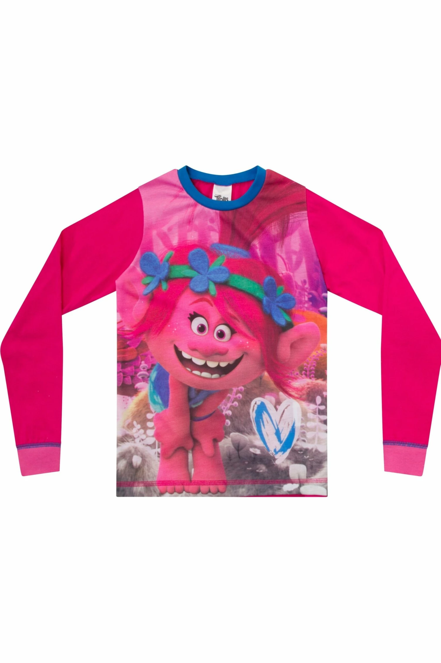 Girls Trolls 'Poppy' Long Pyjamas 4 Girls Trolls 'Poppy' Long Pyjamas - Image 2
